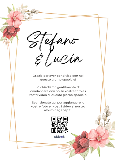 QR Code Canva Cornice da tavolo 5x7